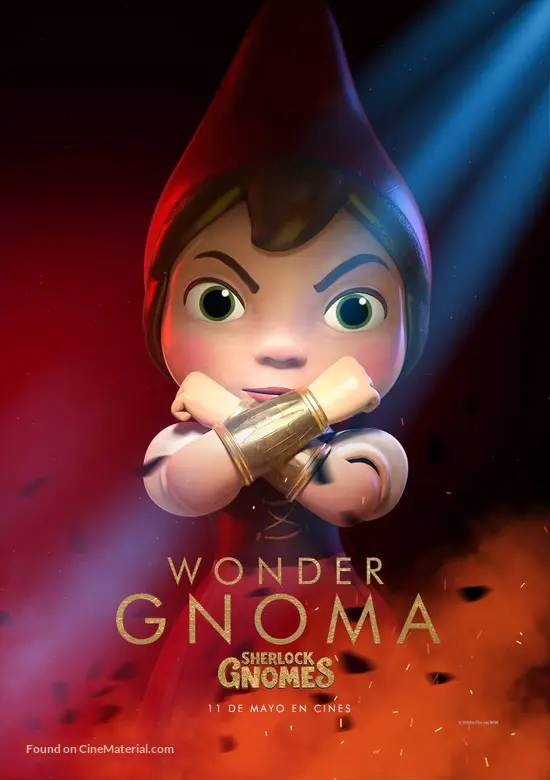 Sherlock Gnomes - Spanish Movie Poster