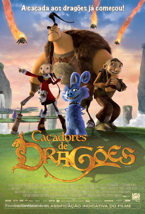 Chasseurs de dragons - Brazilian Movie Poster