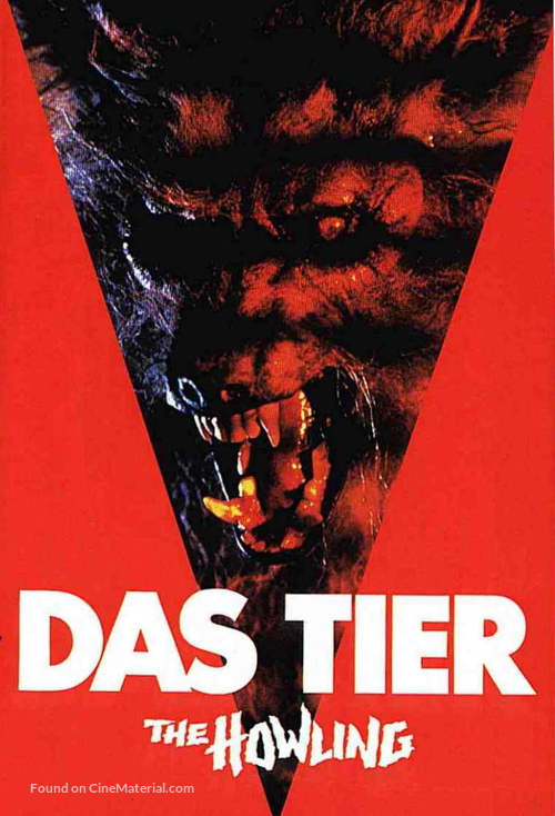 The Howling - German DVD movie cover