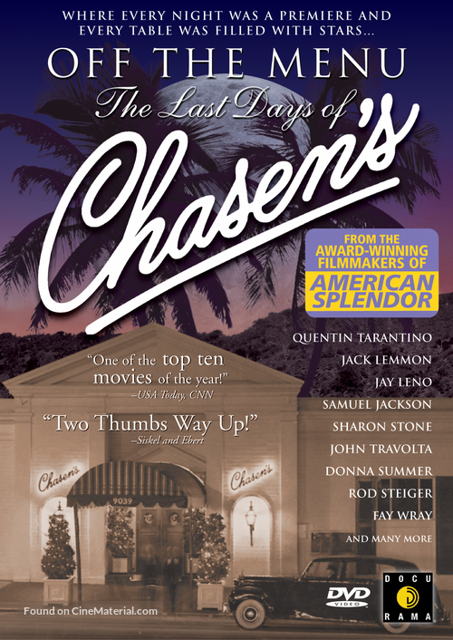Off the Menu: The Last Days of Chasen&#039;s - Movie Cover