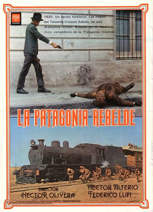 La Patagonia rebelde - Argentinian Movie Poster