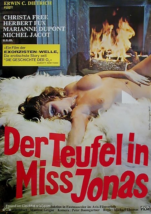 Der Teufel in Miss Jonas - German Movie Poster