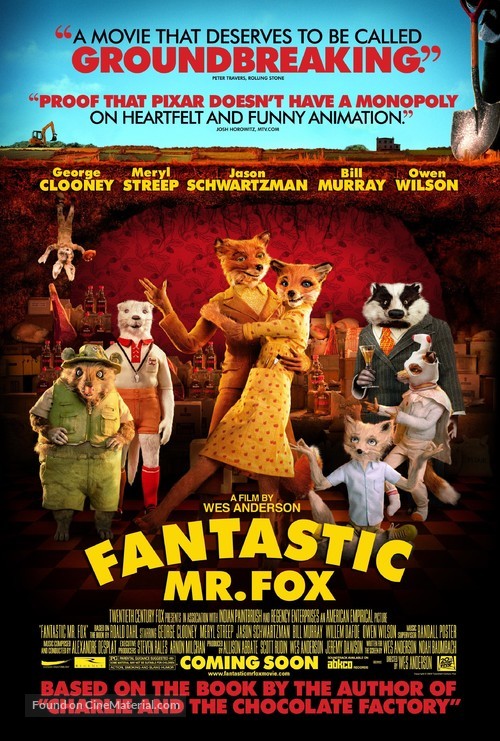 Fantastic Mr. Fox - Movie Poster