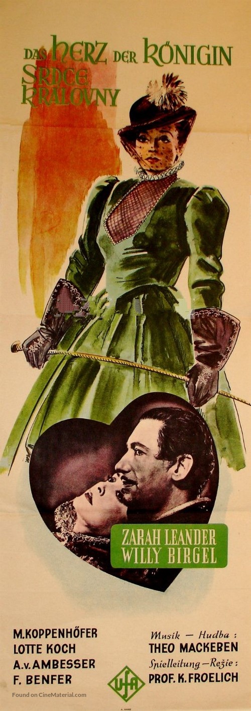 Herz der K&ouml;nigin, Das - German Movie Poster