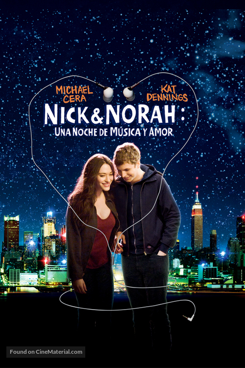 Nick and Norah&#039;s Infinite Playlist - Argentinian Movie Cover