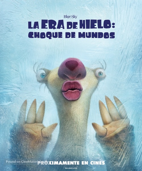 Ice Age: Collision Course - Argentinian Movie Poster