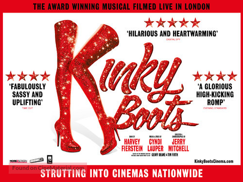 Kinky Boots: The Musical - British Movie Poster