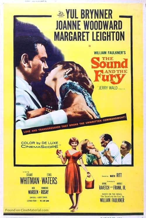 The Sound and the Fury - Movie Poster