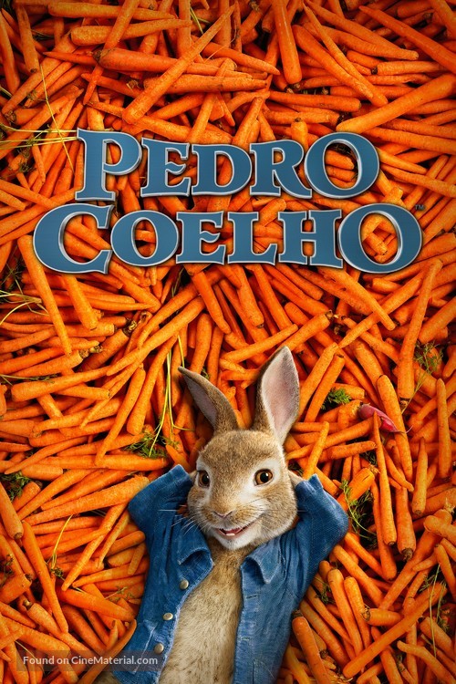 Peter Rabbit - Portuguese Movie Cover