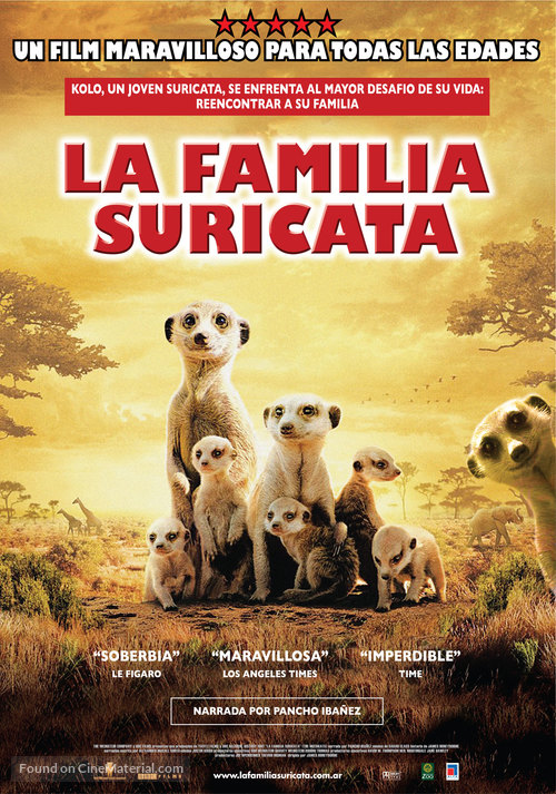 The Meerkats - Argentinian Movie Poster