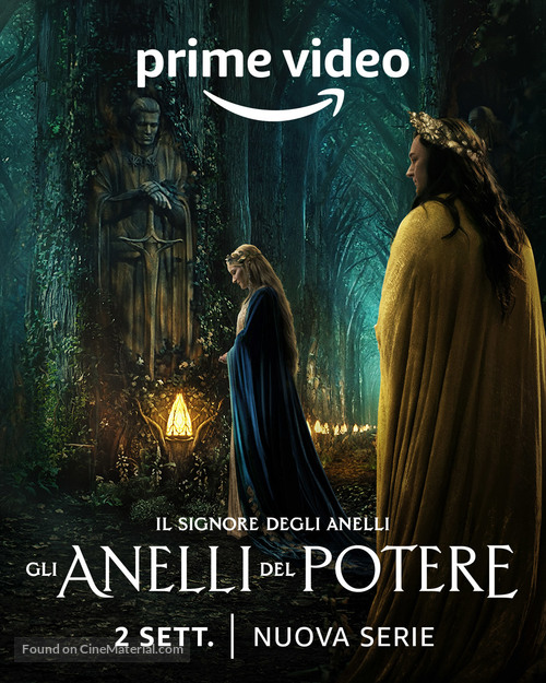 &quot;The Lord of the Rings: The Rings of Power&quot; - Italian Movie Poster