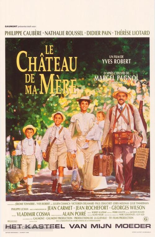 Ch&acirc;teau de ma m&eacute;re, Le - Belgian Movie Poster