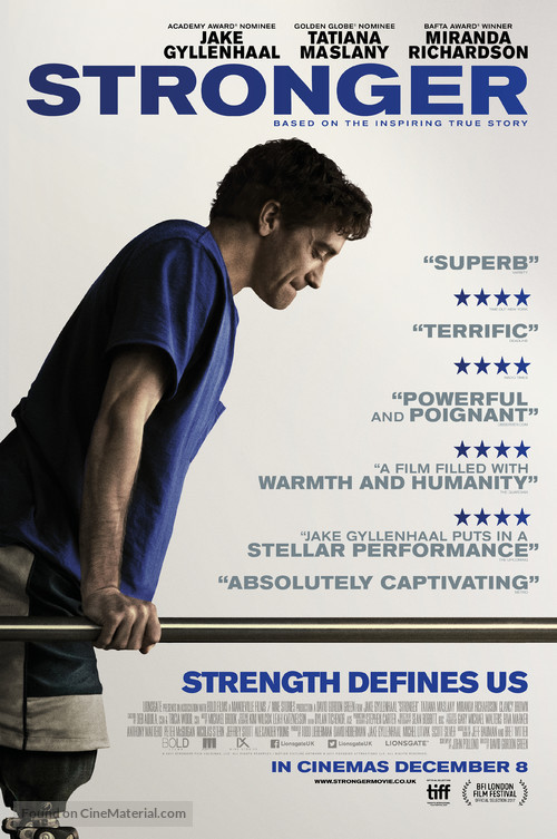 Stronger - British Movie Poster