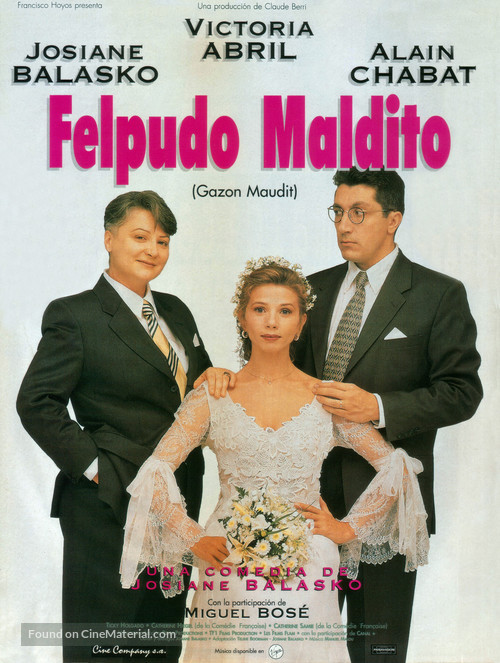 Gazon maudit - Spanish Movie Poster