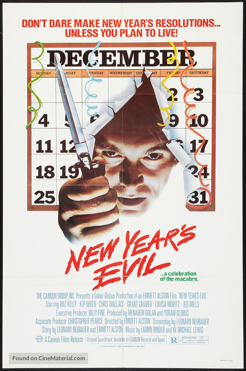 New Year&#039;s Evil - Movie Poster