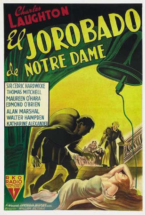 The Hunchback of Notre Dame - Argentinian Movie Poster