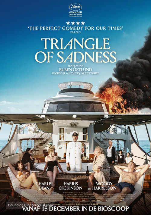 Triangle of Sadness - Dutch Movie Poster