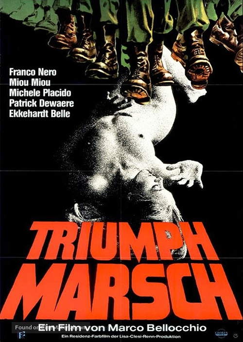 Marcia trionfale - German Movie Poster