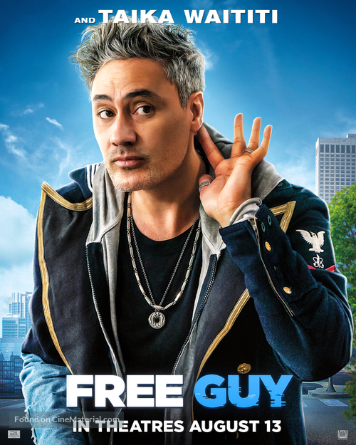 Free Guy - Canadian Movie Poster
