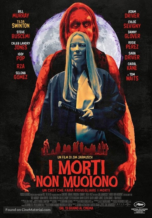 The Dead Don&#039;t Die - Italian Movie Poster