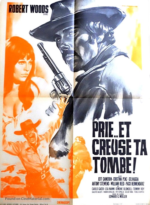 Prega Dio... e scavati la fossa! - French Movie Poster