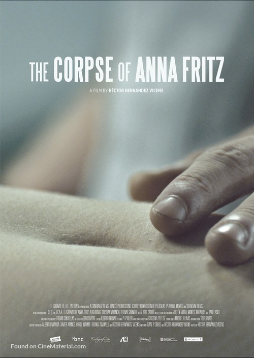 The Corpse of Anna Fritz - Spanish Movie Poster