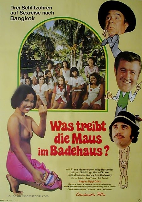 Drei Bayern in Bangkok - German Movie Poster