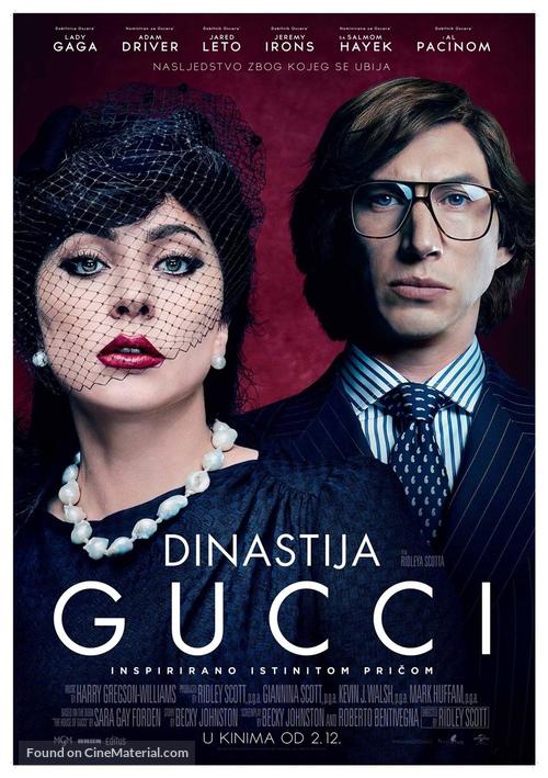 House of Gucci - Croatian Movie Poster