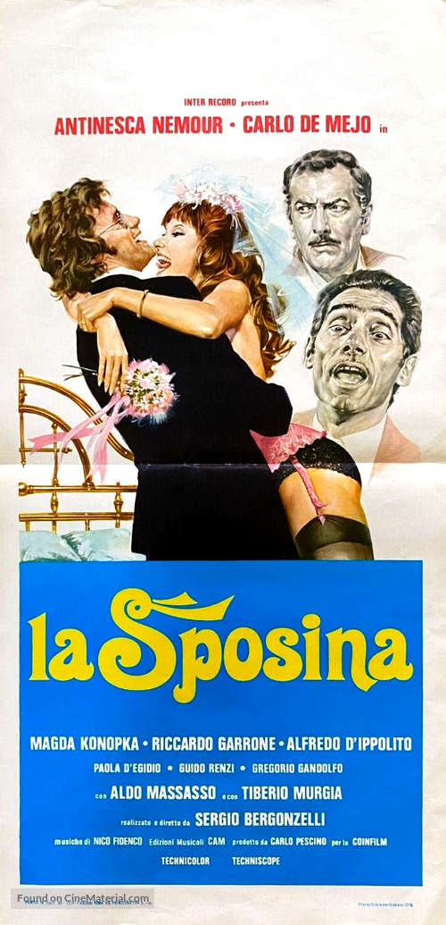 La sposina - Italian Movie Poster