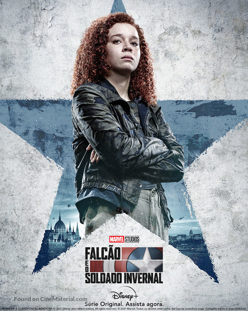 &quot;The Falcon and the Winter Soldier&quot; - Brazilian Movie Poster