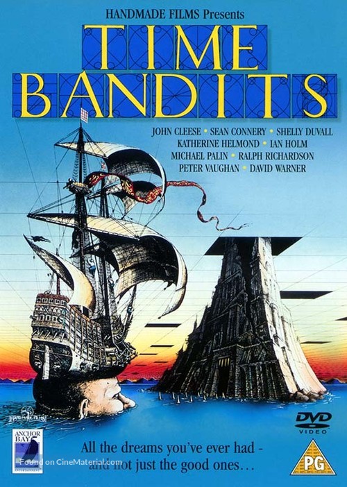 Time Bandits - British DVD movie cover