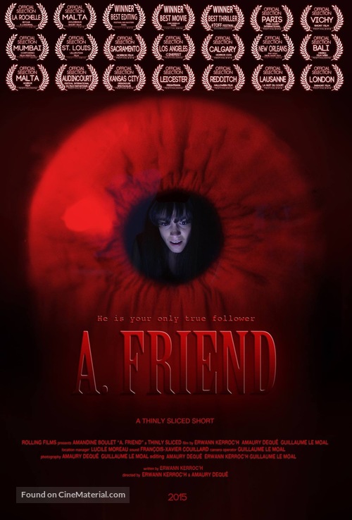 A. Friend - International Movie Poster