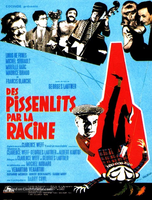 Des pissenlits par la racine - French Movie Poster