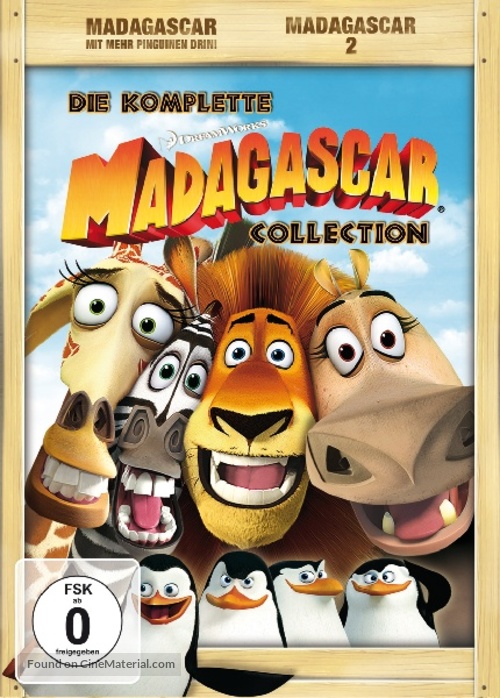 Madagascar - German DVD movie cover