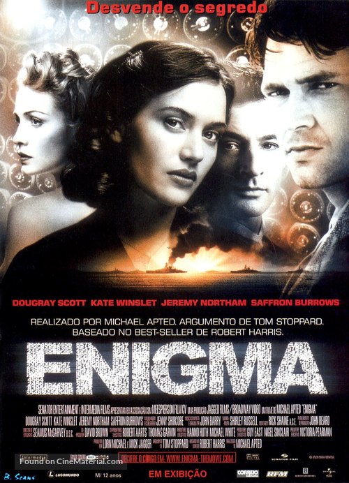 Enigma - Portuguese Movie Poster