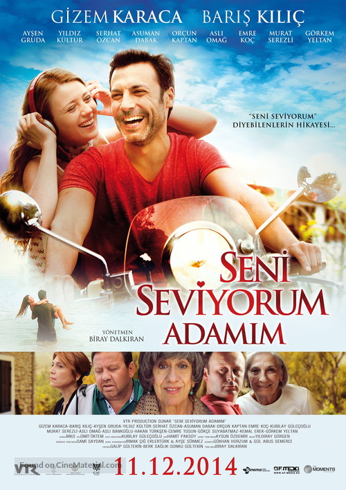 Seni Seviyorum Adamim - German Movie Poster