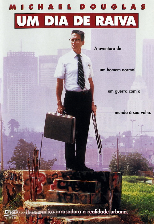 Falling Down - Portuguese DVD movie cover