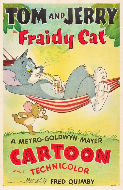 Fraidy Cat - Re-release movie poster