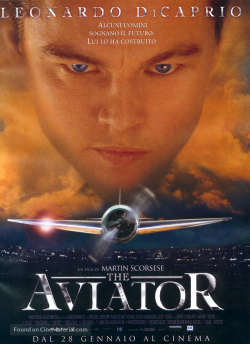The Aviator - Italian Movie Poster