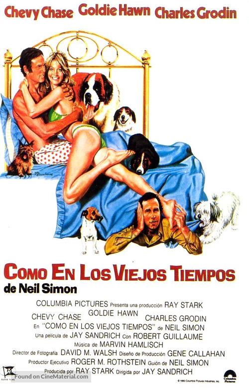 Seems Like Old Times - Spanish Movie Poster