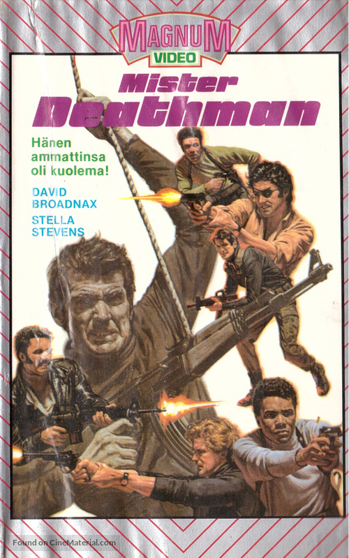 Mister Deathman - Finnish VHS movie cover