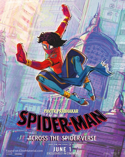 Spider-Man: Across the Spider-Verse - Indian Movie Poster