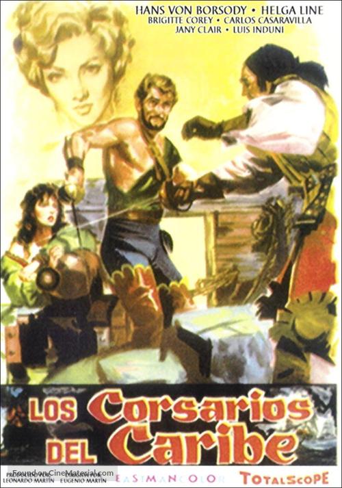 Il conquistatore di Maracaibo - Spanish Movie Poster