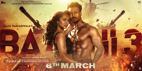 Baaghi 3 - Indian Movie Poster