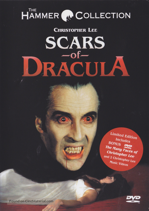 Scars of Dracula - DVD movie cover