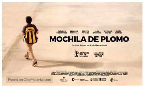 Mochila de plomo - Argentinian Movie Poster