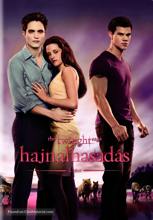 The Twilight Saga: Breaking Dawn - Part 1 - Hungarian DVD movie cover