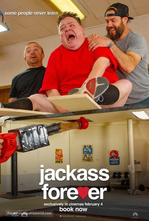 Jackass Forever - British Movie Poster