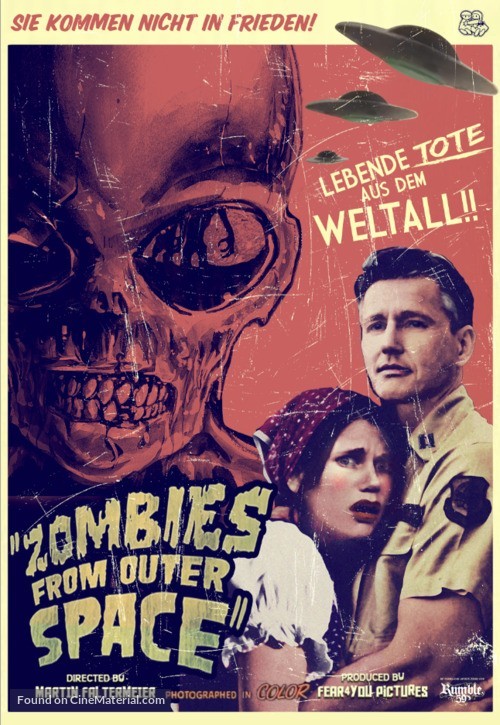 Zombies from Outer Space - German Movie Poster