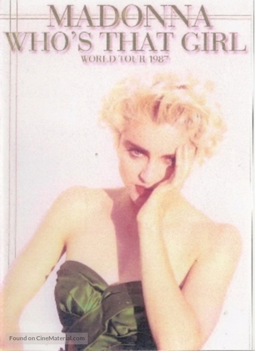 Madonna: Who&#039;s That Girl - Live in Japan - Movie Cover